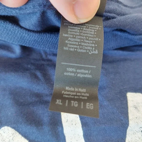 Dallas Cowboys Football T Shirt Mens XL Navy Blue Gildan Softstyle Athletic NWOt - Picture 5 of 7